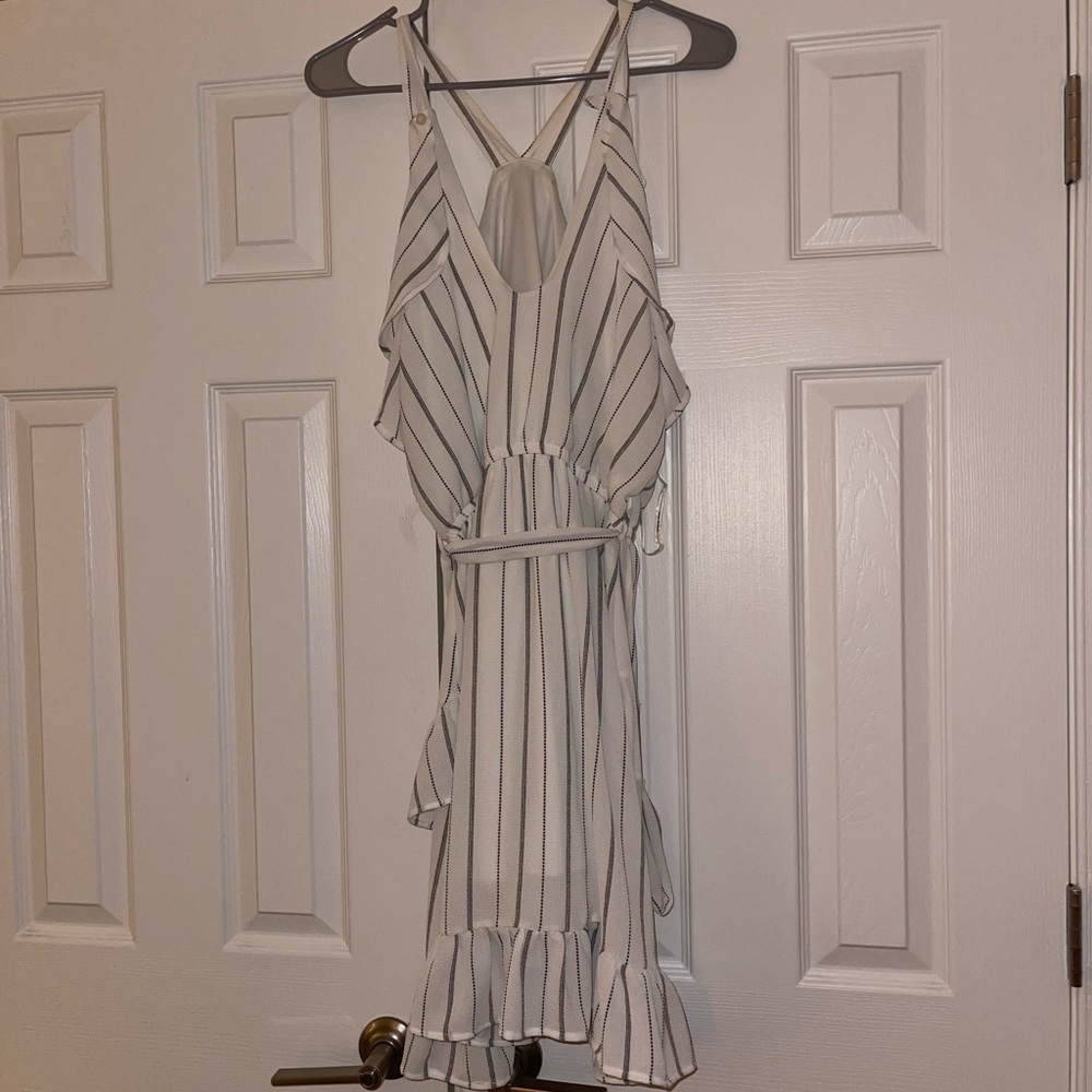 Cross back Dress